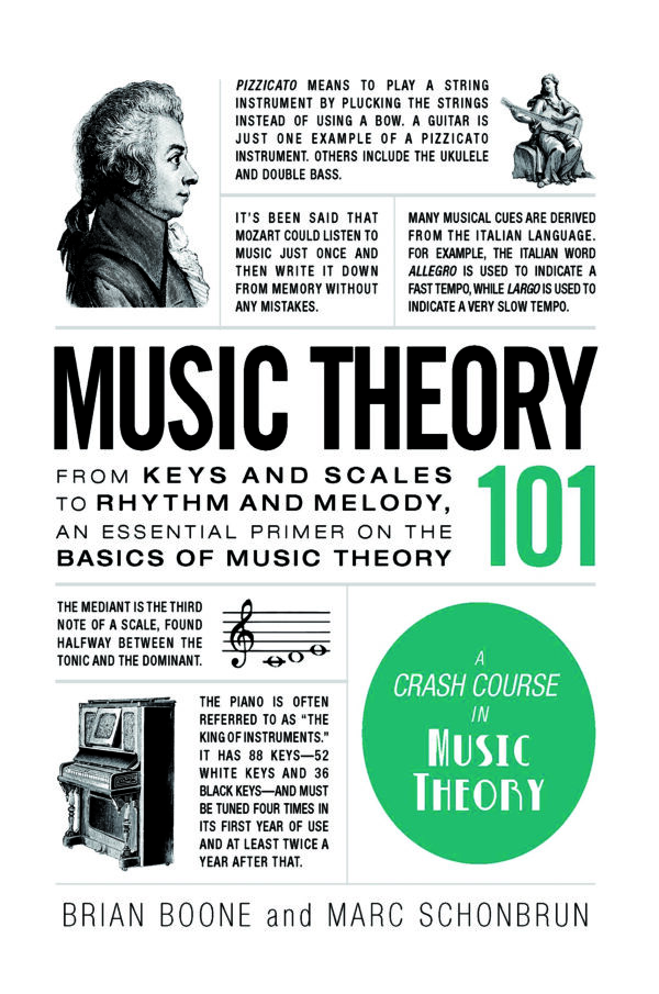 Music Theory 101 – Beginner’s guide to keys, scales, rhythm, melody, chords, harmony, and reading music.