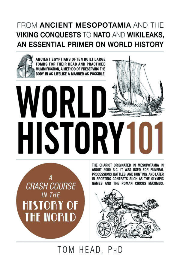 World History 101 – From ancient Mesopotamia and Viking conquests to the Cold War and globalization, a beginner’s guide to global civilization.