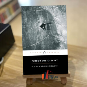 Crime and Punishment book cover – psychological and philosophical novel by Fyodor Dostoevsky exploring guilt, redemption, and moral conflict through the story of Raskolnikov in 19th-century Russia