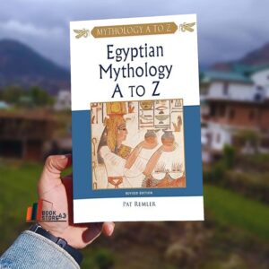 Egyptian Mythology, A to Z by Pat Remler book cover – an illustrated guide to ancient Egyptian gods, myths, and legends
