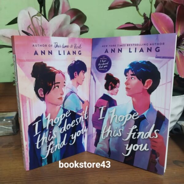 I Hope This Doesn't Find You book cover – contemporary YA novel by Ann Liang exploring hidden emotions, anonymous letters, and academic pressure