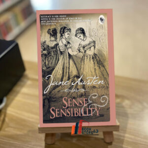 Sense and Sensibility book cover – romantic and moral novel by Jane Austen following the Dashwood sisters’ journey through love, heartbreak, and social expectations in Regency England