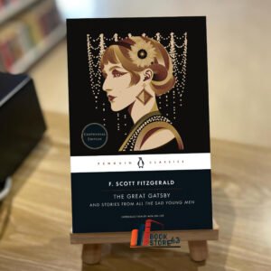 The Great Gatsby book cover – tragic and romantic novel by F. Scott Fitzgerald set in the Jazz Age, exploring wealth, obsession, and lost love through Jay Gatsby and Daisy Buchanan