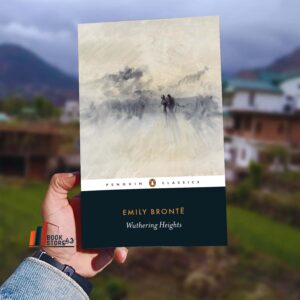 Wuthering Heights book cover – Gothic and tragic novel by Emily Brontë exploring obsessive love, revenge, and emotional turmoil across generations on the Yorkshire moors